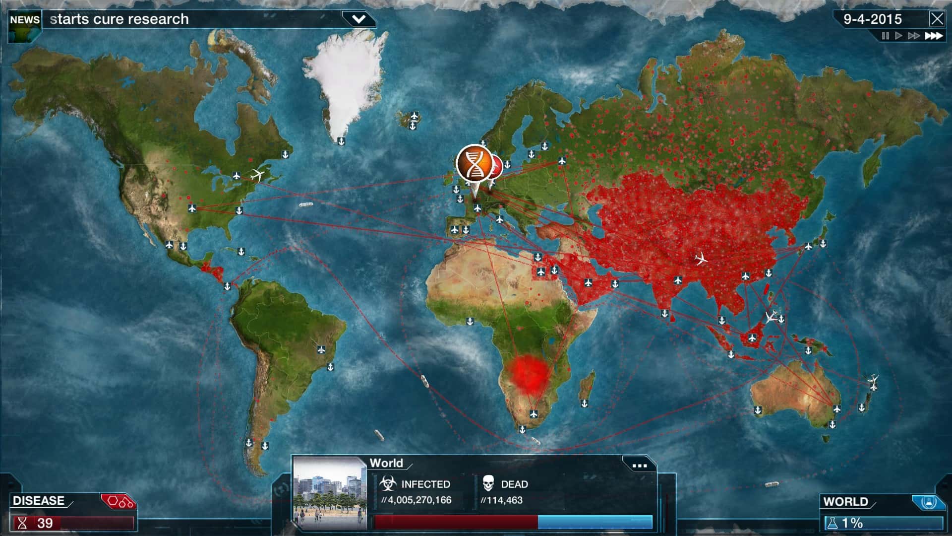 瘟疫公司:外星人与反疫苗 Plague Inc Evolved 全DLC插画